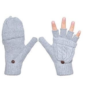 Women's Winter Gloves Warm Wool Knitted